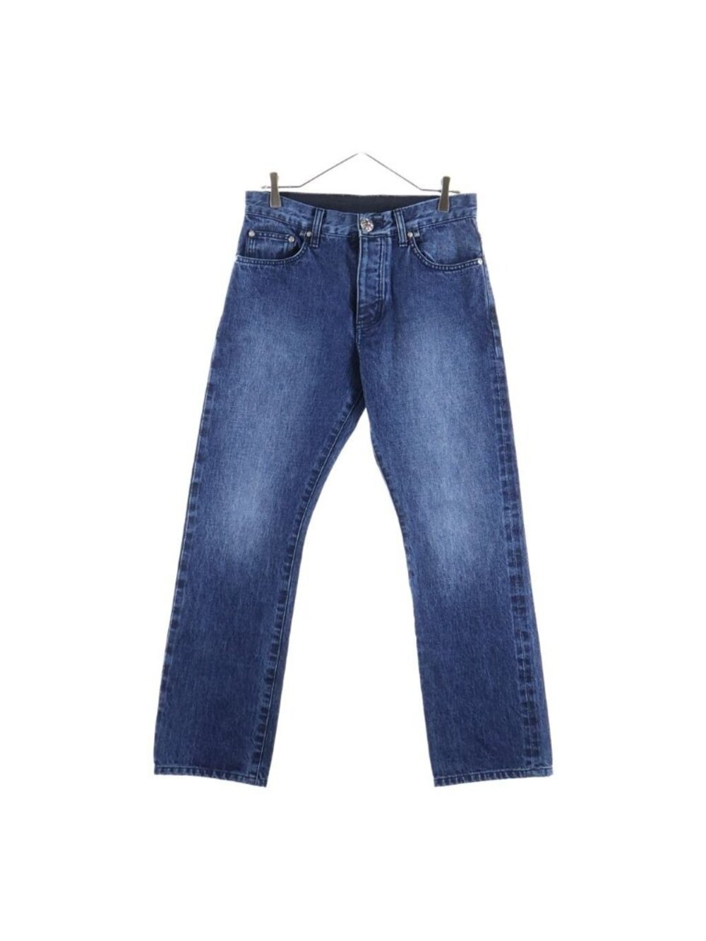 Chrome Hearts Straight Denim Pants Indigo Jeans